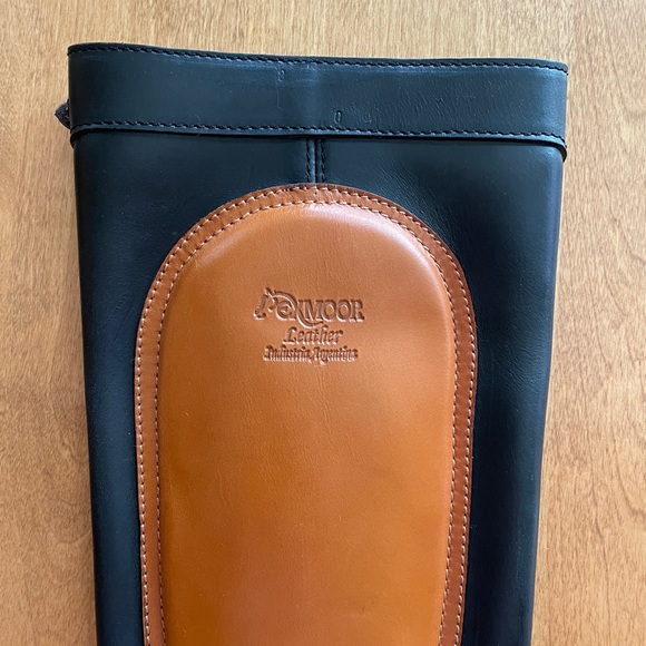 EXMOOR Fine Leather Equestrian Half Chaps - Picture 8 of 11